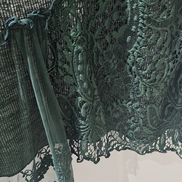 Pretty Angel Long Sleeve Lace Embellished Dress Tunic - Picture 4 of 7